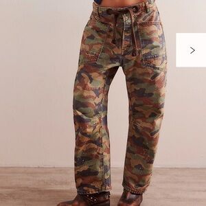 Free People Moxi Low Slung Barrel Jeans